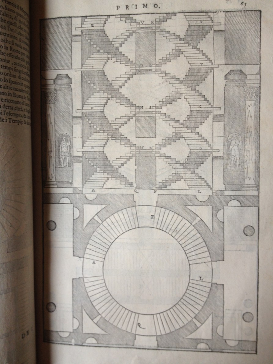 The Double Helix Staircase at the Château de Chambord www.bluemesablog.com