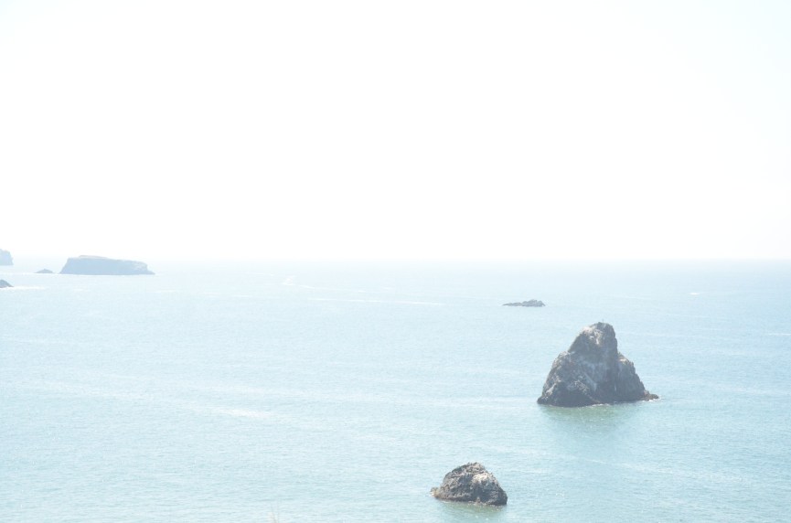 Rocks and Water, Highway One, California www.bluemesablog.com
