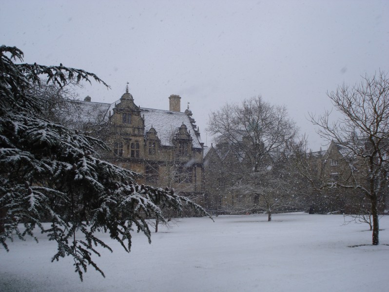 Oxford in Winter www.bluemesablog.com