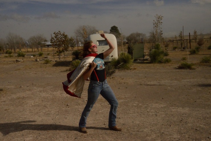 Dust Storm, El Cosmico, Marfa www.bluemesablog.com