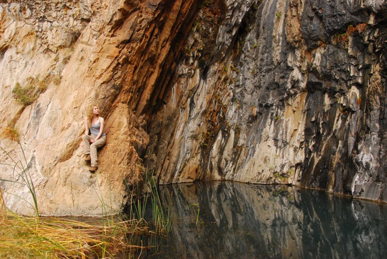 Waterfall, Big Bend National Park www.bluemesablog.com