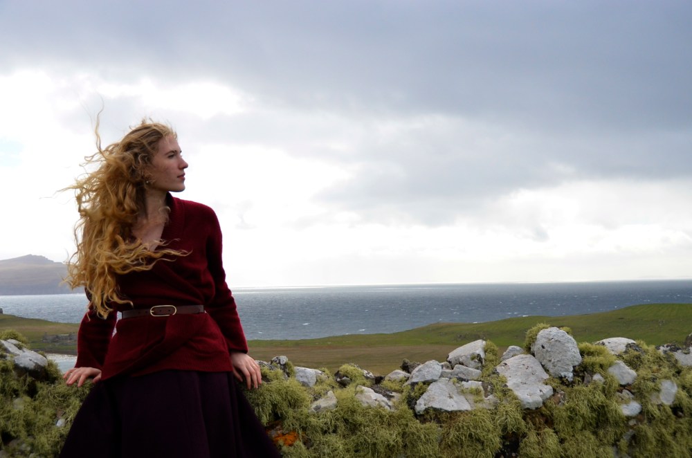 The Windswept Ruin, Trumpen Church, Isle of Skye, Scotland www.bluemesablog.com